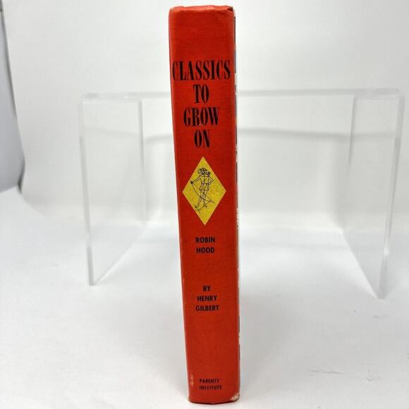 Classics to Grow On Robin Hood by Henry Gilbert 1966 Printing Adventure Book HC - Picture 3 of 13